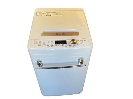 値下げ 美品 eangle 2024年 7kg 洗濯機 ANG-WM-C70-W