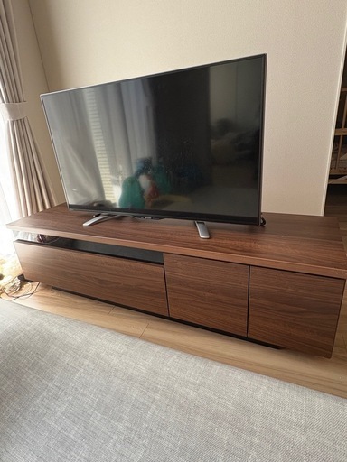 引き取りの場合5000円です！　TVボード 一生紀 テレビボード テレビ台 tvラック 40インチ 引き出し 収納
