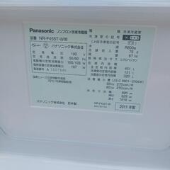 Panasonicノンフロン冷凍冷蔵庫5ドア　2011年制の画像