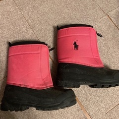 《POLO RALPH LAUREN》QUILO ZIP ブーツ　20 の画像