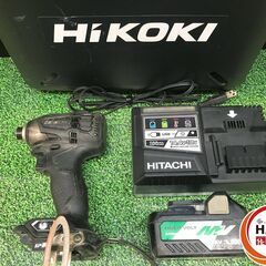 HiKOKI ハイコーキ WH18DDL2 インパクトドライバ  18V バッテリ 充電器 中古 【ハンズクラフト沖縄豊見城店】の画像
