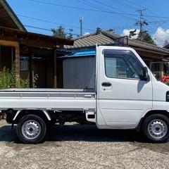 車検付　ミニキャブ トラック660　Vタイプ エアコン付 4WD パワステ付の画像