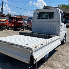 車検付　ミニキャブ トラック660　Vタイプ エアコン付 4WD パワステ付の画像