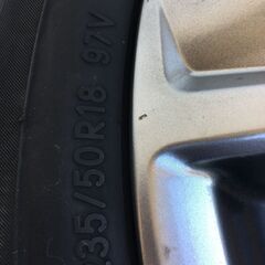 A4407　TOYO TRANPATH R30　235/50R18　タイヤ付きホイール4本セット　 純正　5穴 アルファード ヴェルファイアの画像