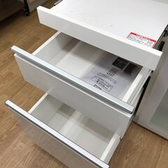 ★リユースのサカイ春日部店★KJ10968 ニトリ レンジ台 ホワイト H102×W89×D51 クリーニング済みの画像