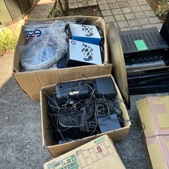 【本日限定無料】オーディオ機器、工具、CD、レコードなどの画像