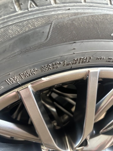 LEXUS純正】RX Fスポーツ20インチ ホイール4本セット（タイヤおまけ・1本キズあり） 