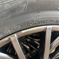 LEXUS純正】RX Fスポーツ20インチ ホイール4本セット（タイヤおまけ・1本キズあり） の画像