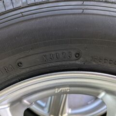 145/80R12 未使用品＋中古アルミホイールセットの画像