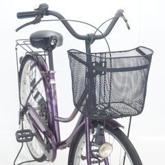 ORANGE 年式不明 26インチ シティサイクル A②-164の画像