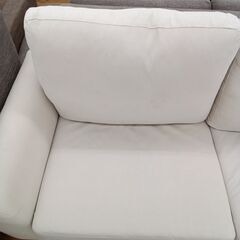 ★リユースのサカイ水戸店★  ソファー2人用 ベージュ H80×D72×W172 クリーニング済み MT4974の画像