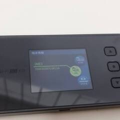 Speed Wi-Fi 5G X11〈NAR01〉モバイルルーターの画像