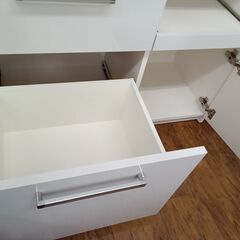 ★リユースのサカイ水戸店★  レンジボード 白 H181×D39×W90 クリーニング済み MT4975の画像