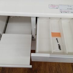 ★リユースのサカイ水戸店★ NITORI レンジボード 白 H201×D42×W80 クリーニング済み MT4976の画像