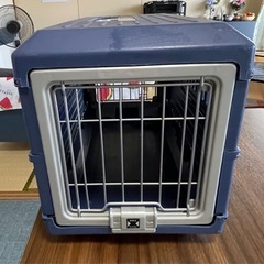 値下げしました！！アイリスオーヤマ犬・猫用キャリーの画像