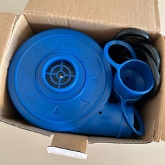 【新品】ナフコ購入　電動ポンプ　プール　浮き輪の画像