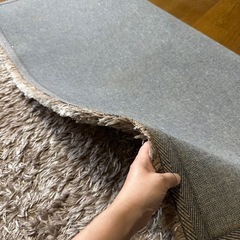 Francfranc カステ　ラグM 200cm×140cm 中古の画像