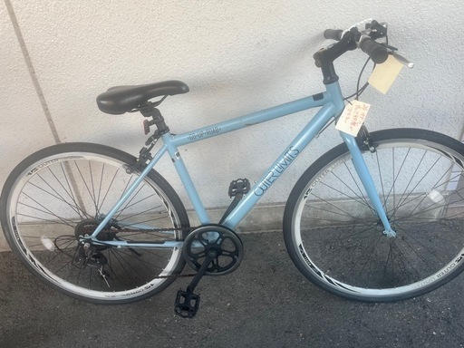 5J27クロスバイク6段変速自転車専門店の中古車です☆【消費
