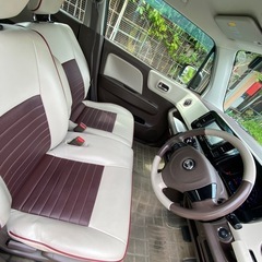 【日産 モコ ドルチェX】人気のブラック×おしゃれ内装！車検長め・すぐ乗れます！の画像
