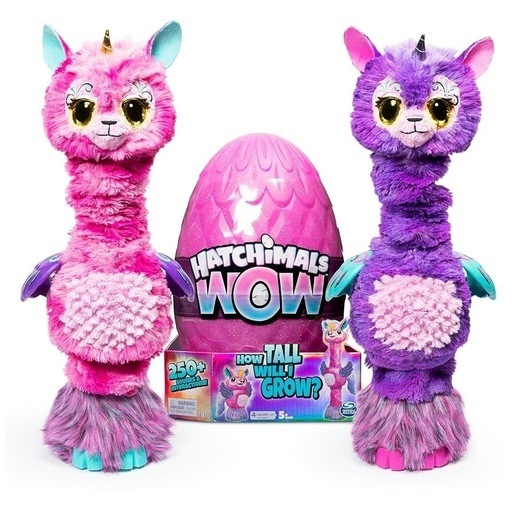 紫ぬいぐるみ工房ページ Hatchimals(ハッチマルズ)紫 (アリエル) 京急川崎のおもちゃ