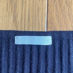 GU リブニットカットソー　Sサイズ  の画像