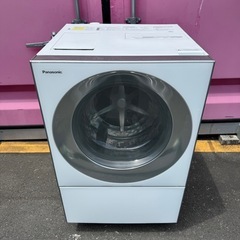🉐決算🈹Z24★2018年製パナソニックドラム式洗濯機　10KG　キューブル洗剤自動投入の画像