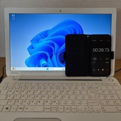 【Win11】（松）東芝 dynabook T554/56KWの画像