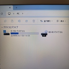 【Win11】（松）東芝 dynabook T554/56KWの画像
