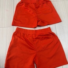 体操着　ズボン　オレンジの画像