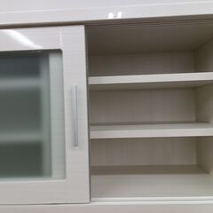 ★リユースのサカイ水戸店★  レンジボード アイボリー H192×D45.5×W104.5 クリーニング済み MT4977の画像