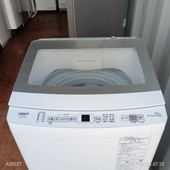 🉐決算🈹T42★送料設置無料　アクア　人気モデル　洗濯機　7㌔の画像