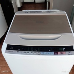 🉐決算🈹T44★送料設置無料　日立　人気モデル　洗濯機　9㌔の画像