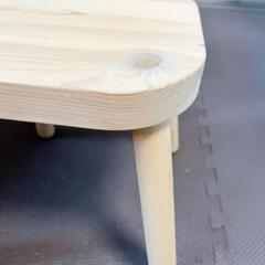 （引き取り限定）IKEAキッズテーブル&イス2脚セットの画像
