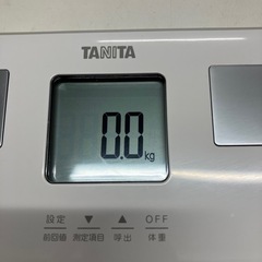 O 2507-593 TANITA BC760 体重計 2017年製 動作確認済み 中古美品の画像