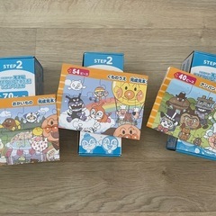 アンパンマン天才脳 ステップアップパズル2(3セット)の画像