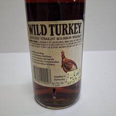 ➀WILD TURKEY ワイルドターキー8年 旧ボトル 750ml 101 PROOF 未開封品の画像