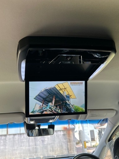 【訳アリ】　アルパイン　11.5インチ　フリップダウンモニター　ALPINE アルパイン フリップダウンモニター 11.5インチ 大画面 WXGA液晶