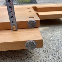 【無料】チェリー材のベッドフレーム解体材（DIY・工作向け）の画像