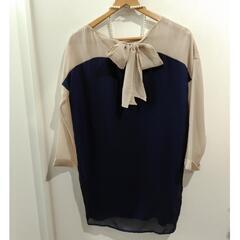 タグつき未使用☆イーハイフン バックリボン チュニックの画像
