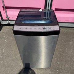 🉐決算🈹Z025★2023年製★ハイアール　冷蔵庫　洗濯機　ステンレス　家電セットの画像