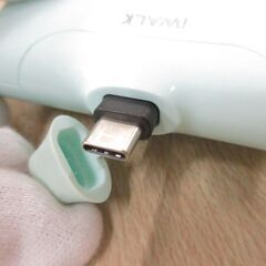 ( M-691 )iWALK モバイルバッテリー type-C タイプC 4500mAh グリーン コンパクト 小さめ 中古 動作確認済みの画像