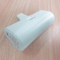 ( M-691 )iWALK モバイルバッテリー type-C タイプC 4500mAh グリーン コンパクト 小さめ 中古 動作確認済みの画像