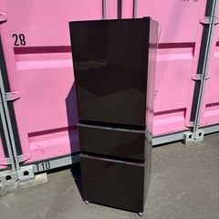 🉐決算🈹Z026★2017年製★三菱電機　3ドア　冷蔵庫　自動製氷　ファミリー　ブラウンの画像