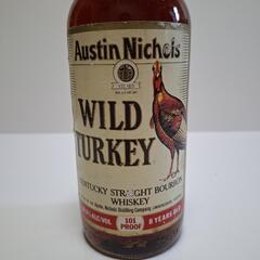 ➁WILD TURKEY ワイルドターキー8年 旧ボトル 750ml 101 PROOF 未開封品の画像