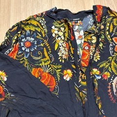 花柄シャツ デシグアル (LLサイズ)の画像