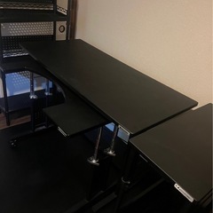 Bauhutte(バウヒュッテ)   昇降式L字デスクの画像