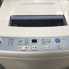 AQUA全自動洗濯機６Kg/2018年の画像