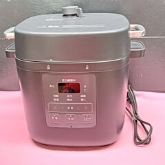 【リサイクルストアスターズ吉野店】料理が楽しくなる！アイリスオーヤマ　電気圧力鍋　PMPC-REMA3　黒色の画像