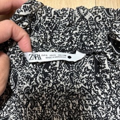 ペイズリー柄シャツ ZARA (Lサイズ)の画像
