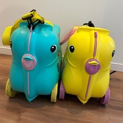 子ども用ライドオンケース　トランク　キャリーケース
の画像